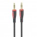 Аудiо-кабель BOROFONE BL14 AUX audio cable(L=1M) Black