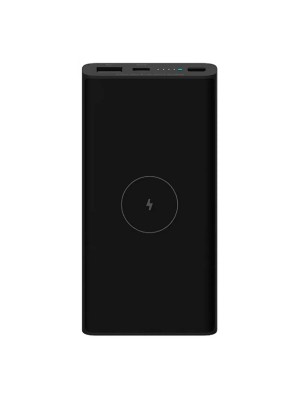 Зовнішній акумулятор Mi Power Bank 3 10000mAh Wireless 10W Fast Charge black