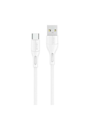 Кабель Usams US-SJ501 U68 Type-C Charging &amp; Data Cable 1m White