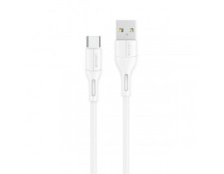 Кабель Usams US-SJ501 U68 Type-C Charging &amp; Data Cable 1m White