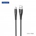 Кабель CHAROME C20-01 USB-A для Micro charging data cable Black