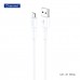 Кабель CHAROME C21-01 USB-A to Micro charging data cable White