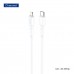 Кабель CHAROME C21-05 USB-C to Lightning charging data cable White