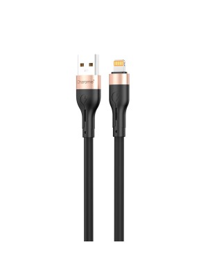 Кабель CHAROME C23-03 USB-A to Lightning charging data cable Black