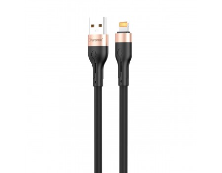 Кабель CHAROME C23-03 USB-A to Lightning charging data cable Black