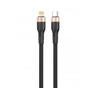 Кабель CHAROME C23-05 USB-C to Lightning charging data cable Black