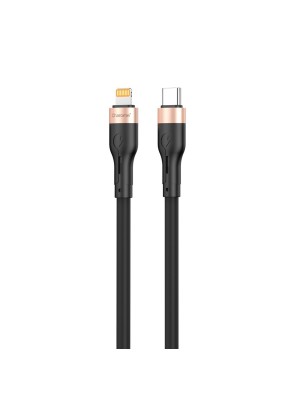 Кабель CHAROME C23-05 USB-C to Lightning charging data cable Black