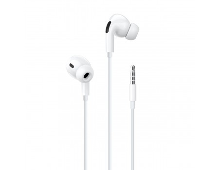 Наушники CHAROME A3 Pro Original Wired Earphone (3.5mm) White