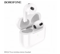 Навушники BOROFONE BW26 True wireless stereo headset White