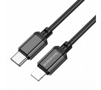 Кабель BOROFONE BX87 Sharp PD charging data cable for iP Black