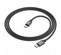 Кабель BOROFONE BX87 Sharp 60W charging data cable for Type-C to Type-C Black