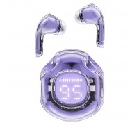 Наушники ACEFAST T8 Crystal color (2) bluetooth earbuds Alfalfa Purple