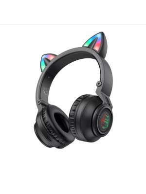 Наушники BOROFONE BO18 Cat ear BT headphones Black