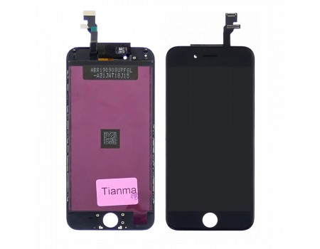 Дисплей для Apple iPhone 6 з чорним тачскріном Tianma