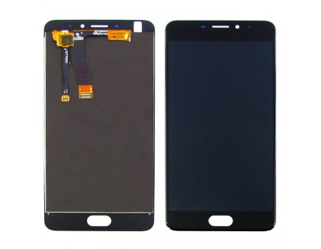 Дисплей для Meizu M5 Note з чорним тачскріном