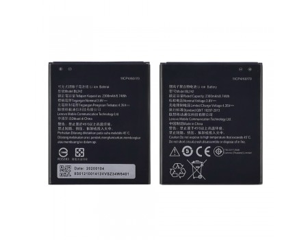 Акумулятор BL242 для Lenovo A6000/ A6000 Plus/ A6010/ A2020 Vibe C/ A3690/ A3860/ A3900 AAAA
