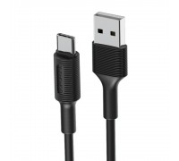 Кабель Borofone BX1 USB to Type-C 1m чорний