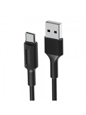 Кабель Borofone BX1 USB to Type-C 1m чорний