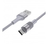 Кабель Borofone BX21 USB to Type-C 1m сріблястий