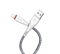 Кабель Borofone BX25 USB to Lightning 1m белый