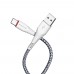 Кабель Borofone BX25 USB to Type-C 1m білий