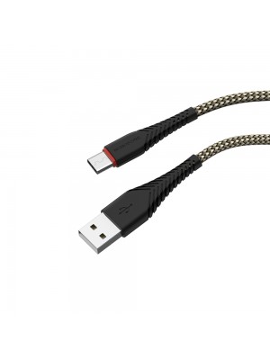 Кабель Borofone BX25 USB to Type-C 1m чорний