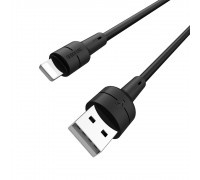 Кабель Borofone BX30 USB to Lightning 1m чорний
