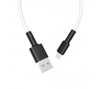 Кабель Borofone BX31 USB to MicroUSB 1m білий