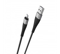 Кабель Borofone BX32 USB to Lightning 1m чорний