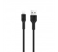 Кабель Hoco U31 USB to Lightning 1.2m чорний
