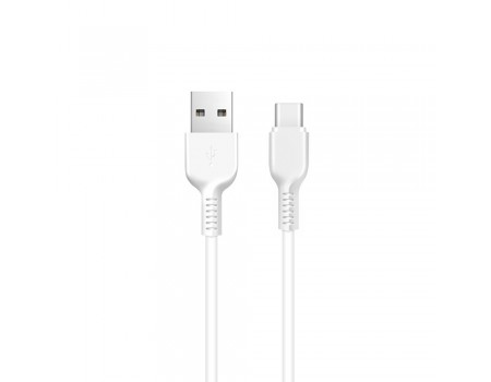 Кабель Hoco X13 USB to Type-C 1m белый