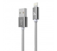 Кабель Hoco X2 USB to Lightning 1m серебристый