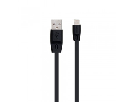 Кабель Remax RC-001i USB to Lightning 1m черный