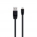 Кабель Remax RC-001i USB to Lightning 1m черный