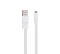 Кабель Remax RC-001m USB to MicroUSB 2m белый