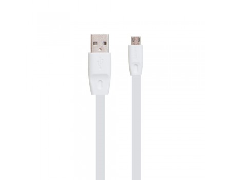 Кабель Remax RC-001m USB to MicroUSB 2m белый