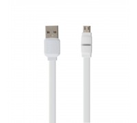 Кабель Remax RC-029m USB to MicroUSB 1m белый