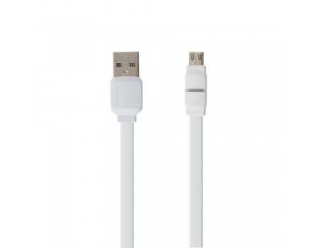 Кабель Remax RC-029m USB to MicroUSB 1m белый