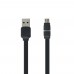 Кабель Remax RC-029m USB to MicroUSB 1m черный