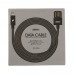 Кабель Remax RC-080m в металлической оплетке USB to MicroUSB 1m черный