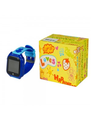 Дитячий смарт годинник M06 синій з підтримкою micro-sim, камерою, вологостійкий