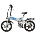 Електровелосипед ZM TigerVolt 20, білий, колеса 20, 7-швидкісний, моторколісо 350W, акумулятор 36V 7,5Ah (270Wh)