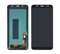 Дисплей для Samsung J810 Galaxy J8 (2018) с чёрным тачскрином, с регулируемой подсветкой IPS