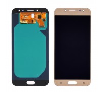 Дисплей для Samsung J730 Galaxy J7 (2017) с золотистым тачскрином OLED