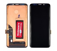 Дисплей для Samsung G960 Galaxy S9 с чёрным тачскрином Original (переклеенное стекло)