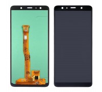 Дисплей для Samsung A750 Galaxy A7 (2018) з чорним тачскрином OLED