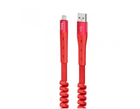 Кабель Hoco U78 USB to MicroUSB 1.2m червоний