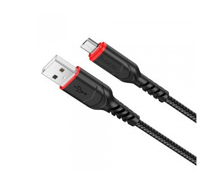 Кабель Hoco X59 USB to MicroUSB 1m чорний