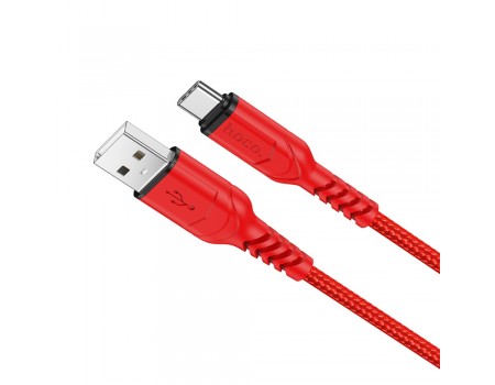 Кабель Hoco X59 USB to Type-C 1m червоний