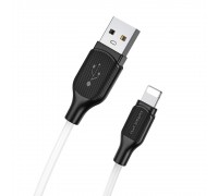 Кабель Borofone BX42 USB to Lightning 1m білий